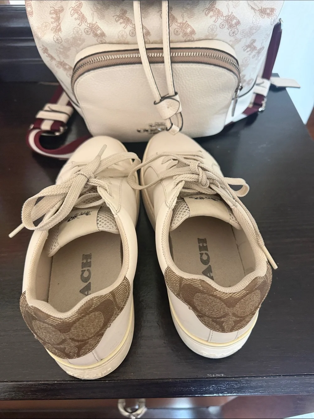 Coach comfortable cream
